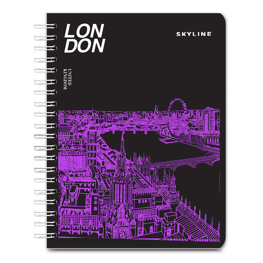 Cuaderno Semid Pro Skyline Raya 100 hojas