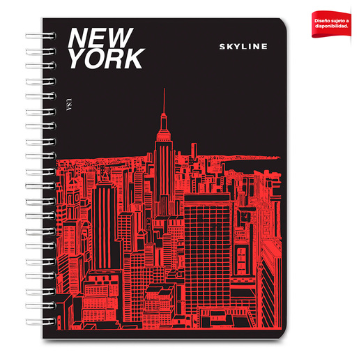 Cuaderno Semid Pro Skyline Raya 100 hojas