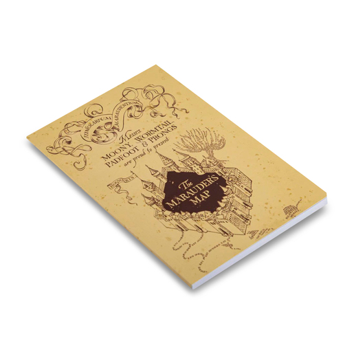 Libreta Mapa Merodeador Harry Potter Raya 120 páginas