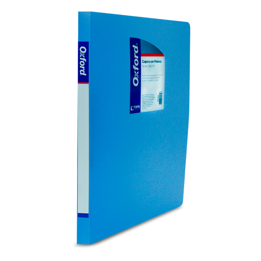 Carpeta Juvenil Carta con Palanca Oxford Azul 70 hojas