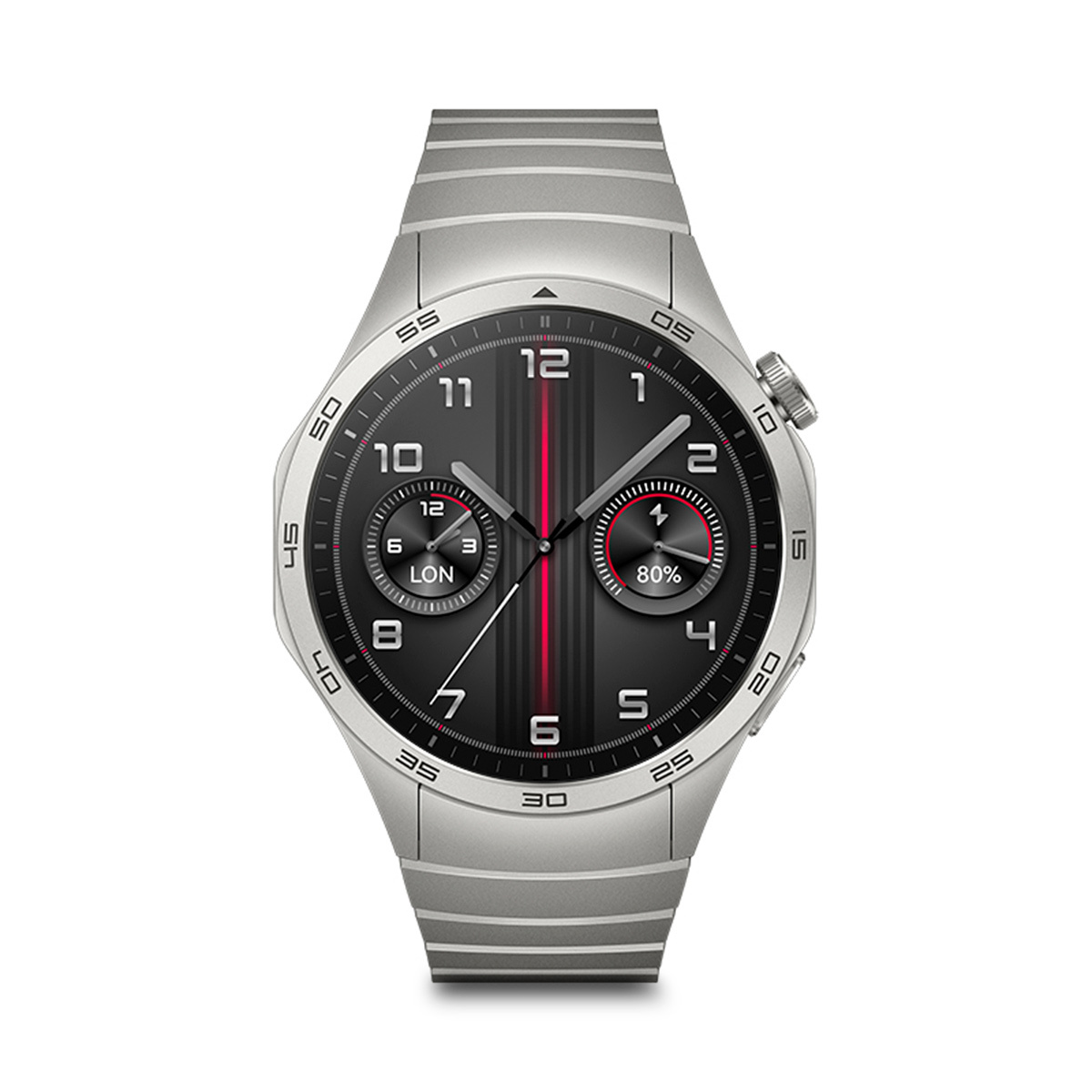 Huawei Watch GT4 46mm gris con correa metálica al Mejor Precio