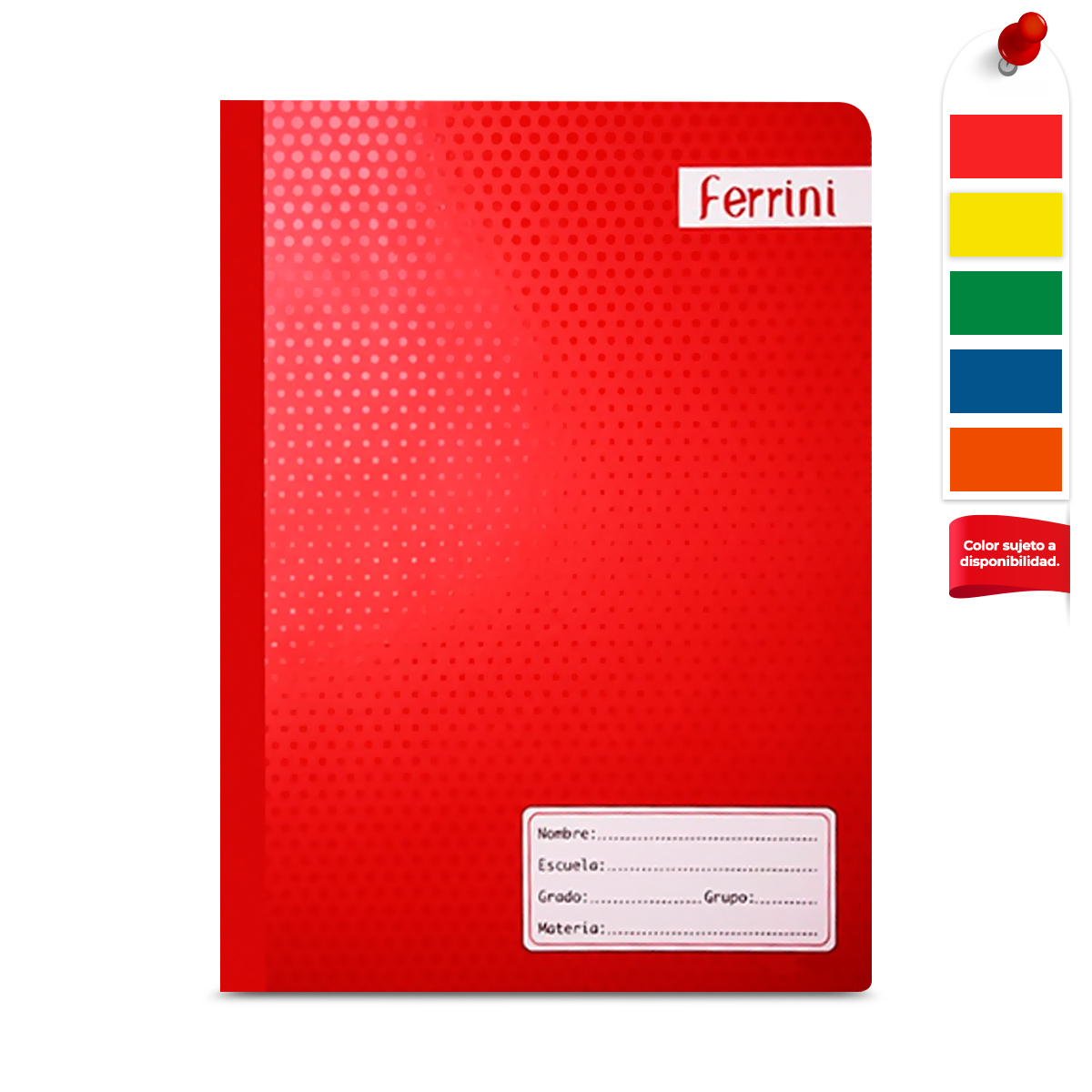 Cuaderno Profesional Ferrini Cuadro Chico Cosido 100 hojas