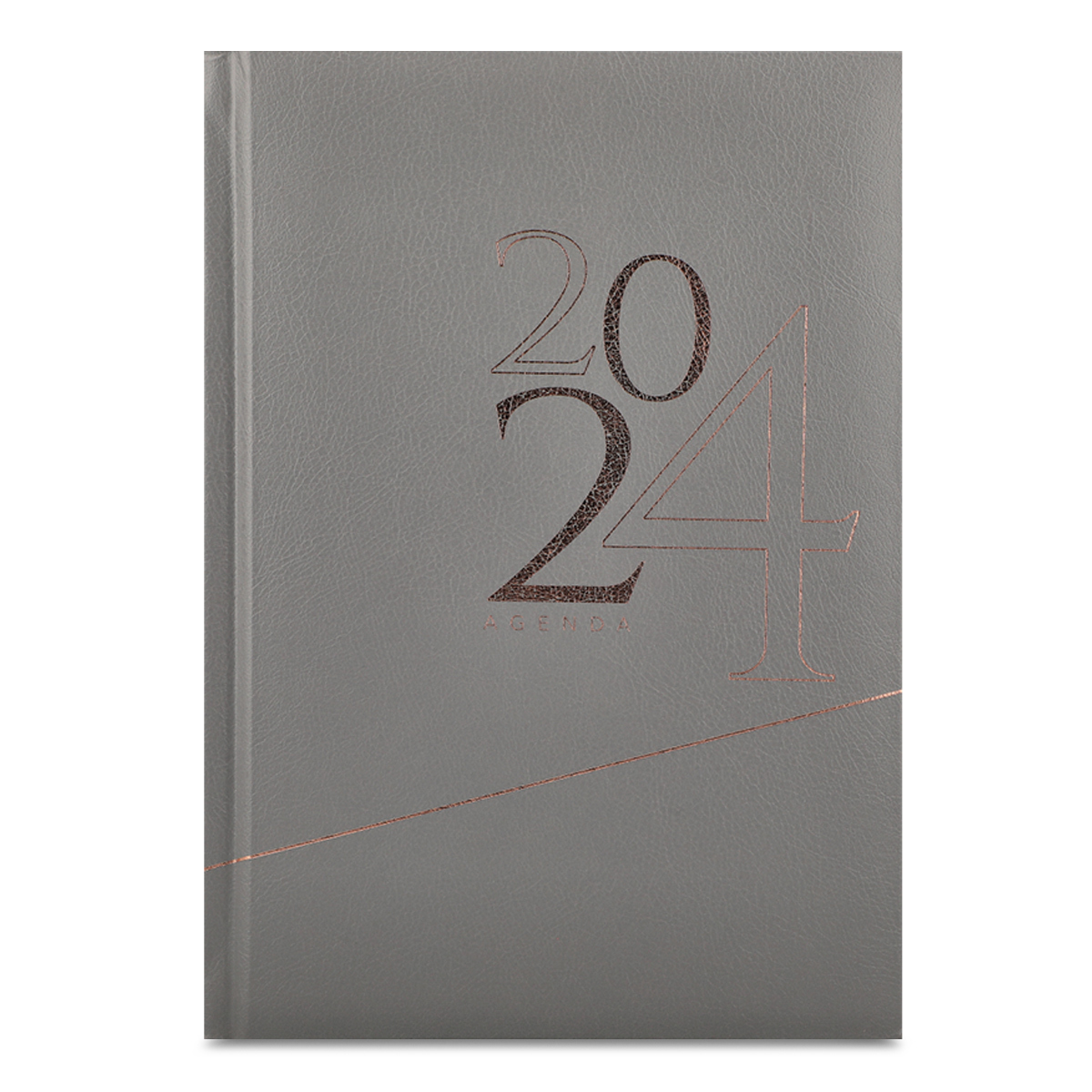 Agenda 2024 Cavalier Diaria Gris 