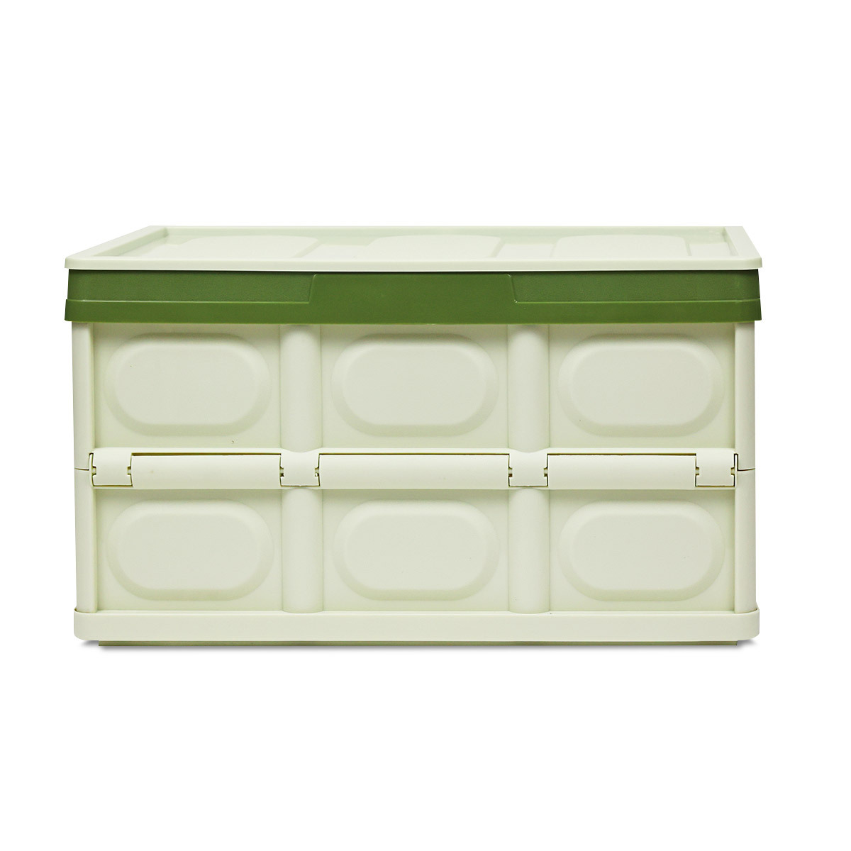 Caja de Plástico Red Top Plegable 35 L Verde Oliva