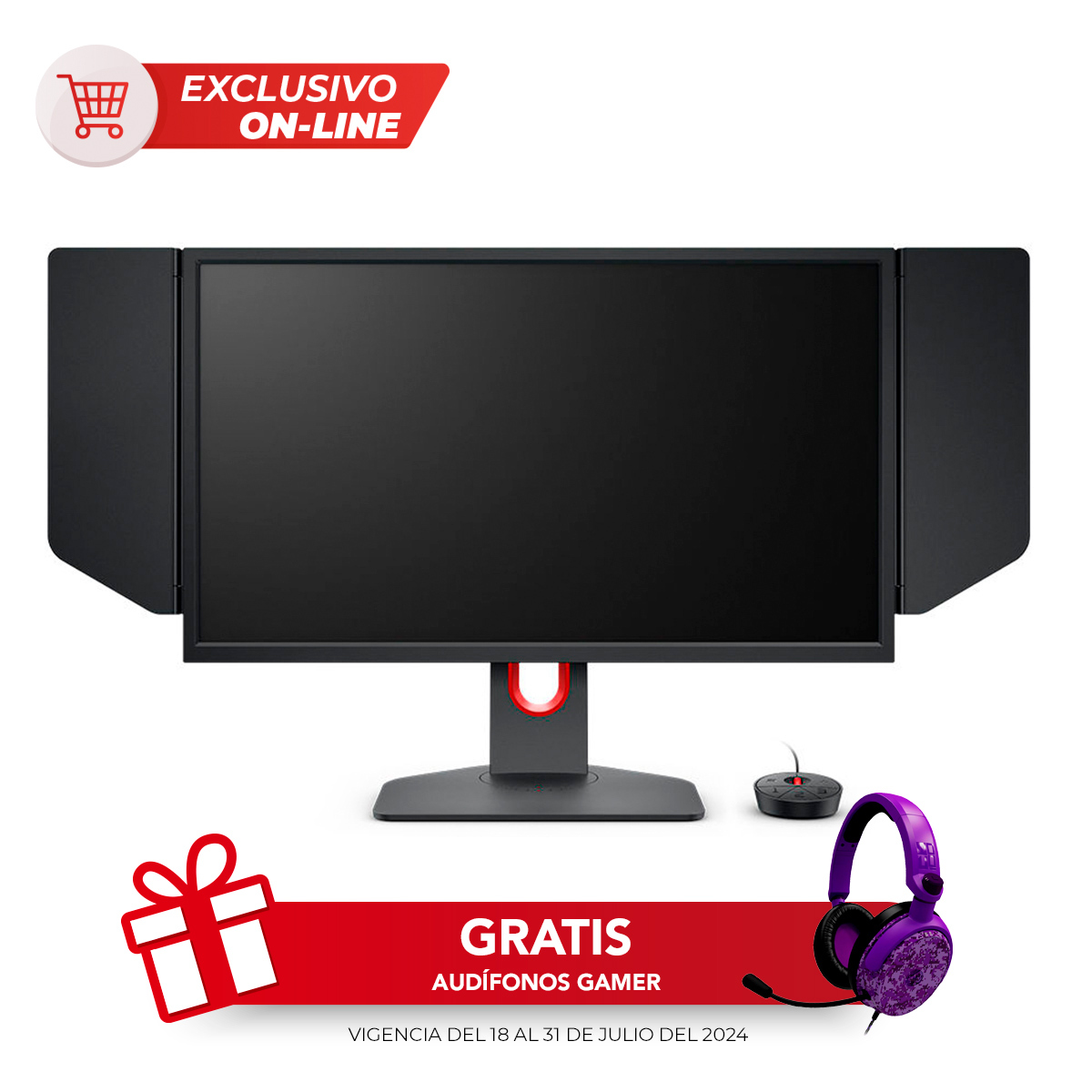 Monitor Gamer BenQ Zowie XL2566K 24.5 pulg. Led