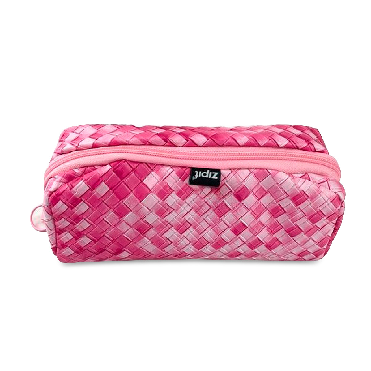 Lapicera Escolar Zipit Woven Pink Rosa