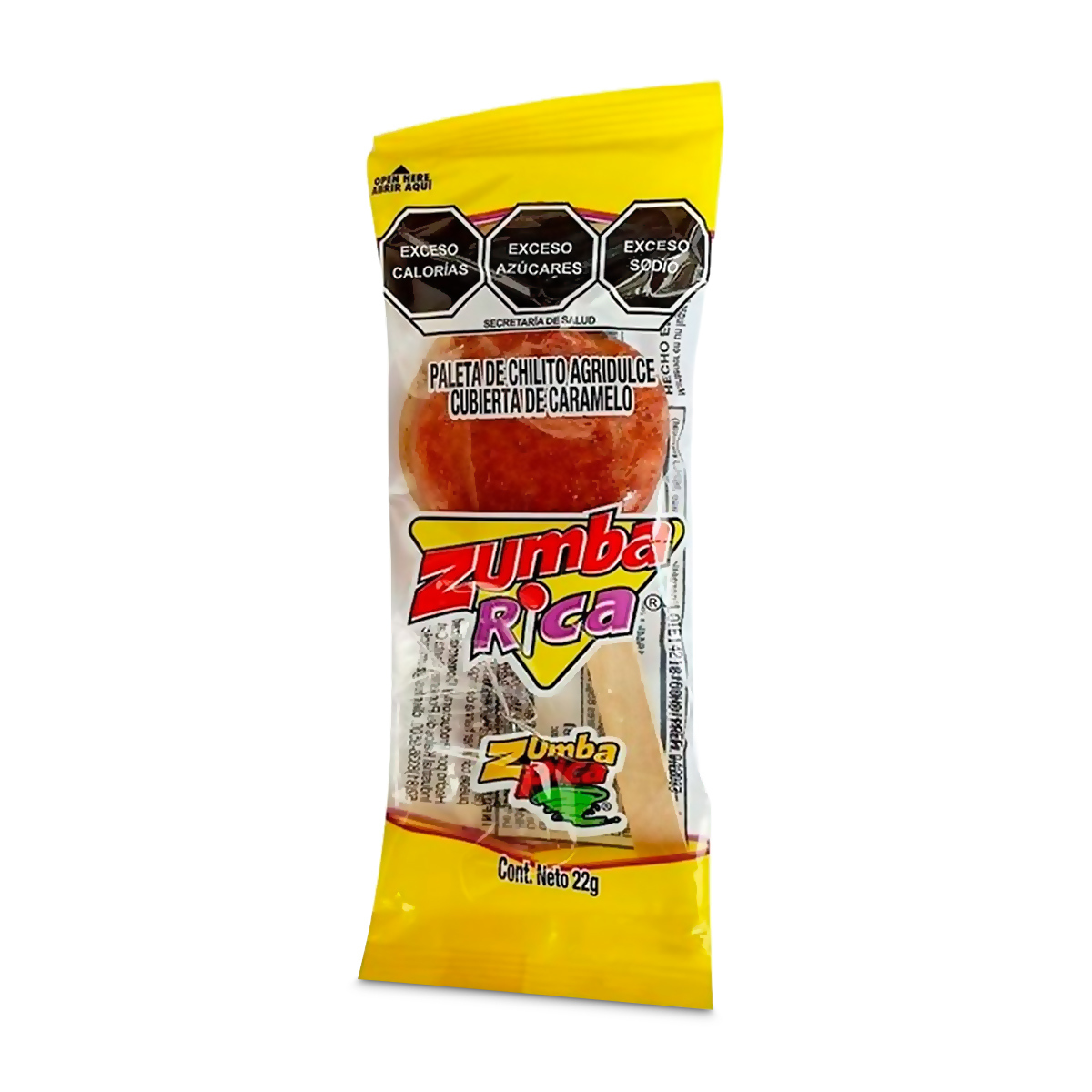 Paleta de Chilito Zumba Pica Sandía 22gr