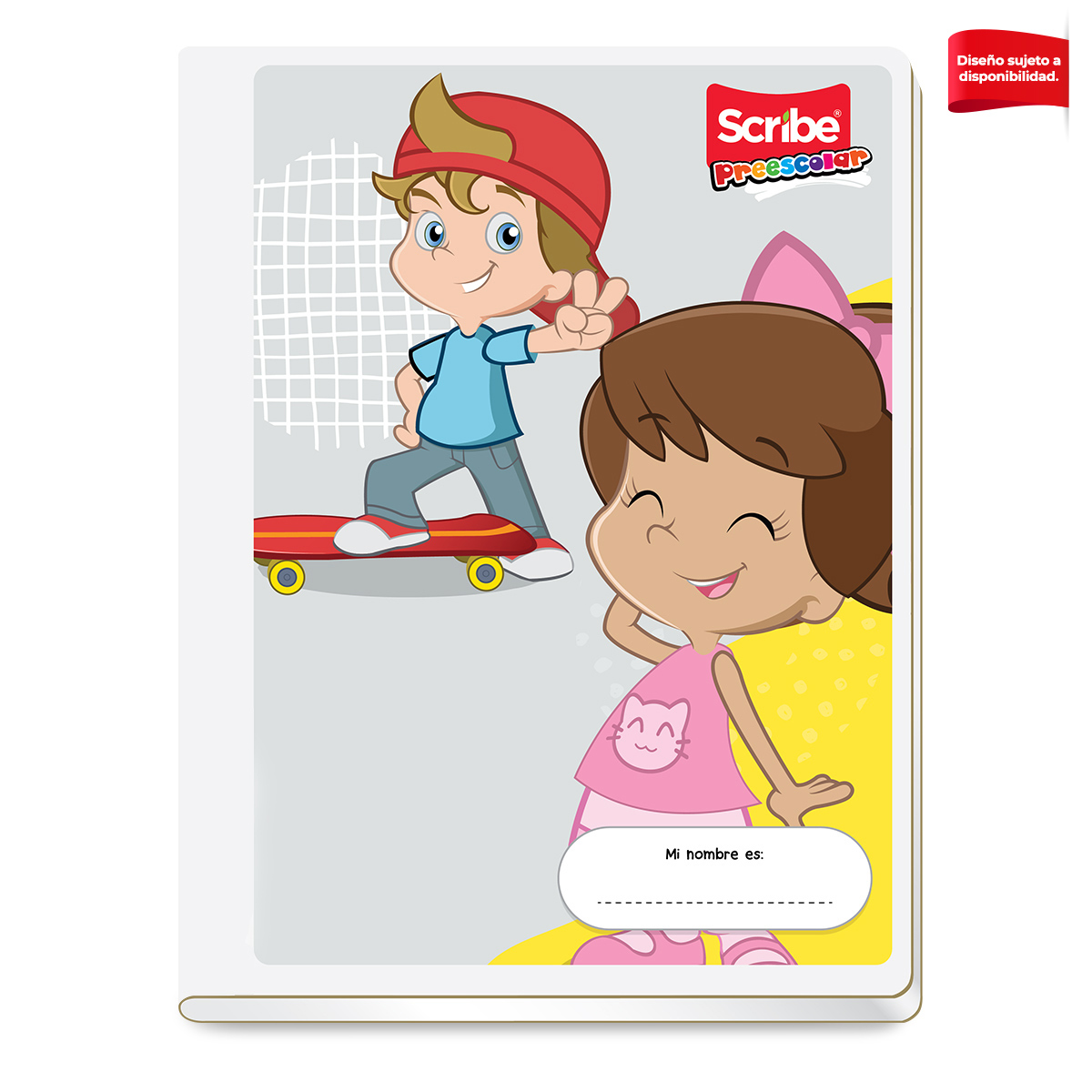 Cuaderno Profesional Scribe Raya Niños 80 hojas 