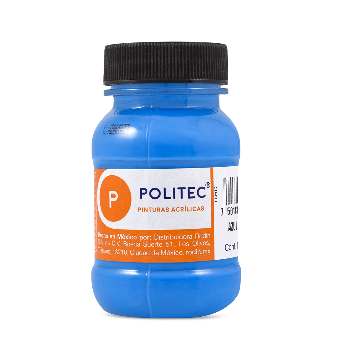 Pintura Acrílica Politec Azul Fluorescente 100 ml 