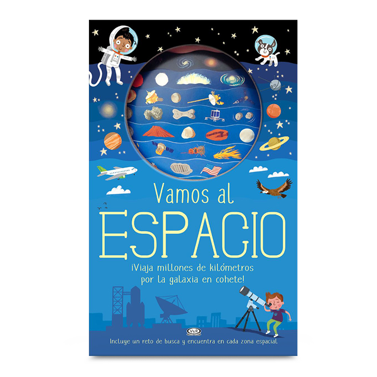 Libro Infantil Vamos al Espacio 25 páginas