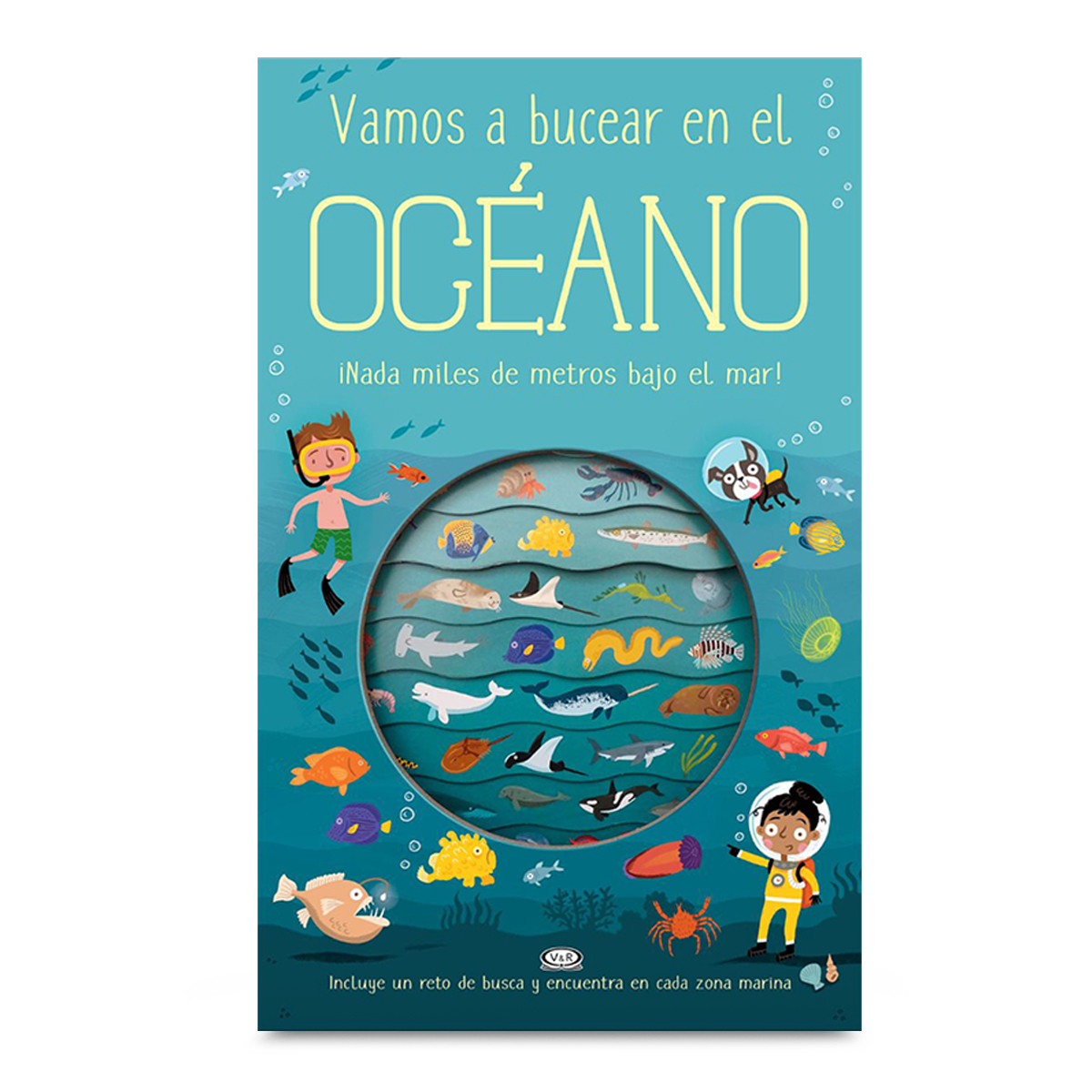 Libro Infantil Interactivo Vamos a Bucear en el Océano