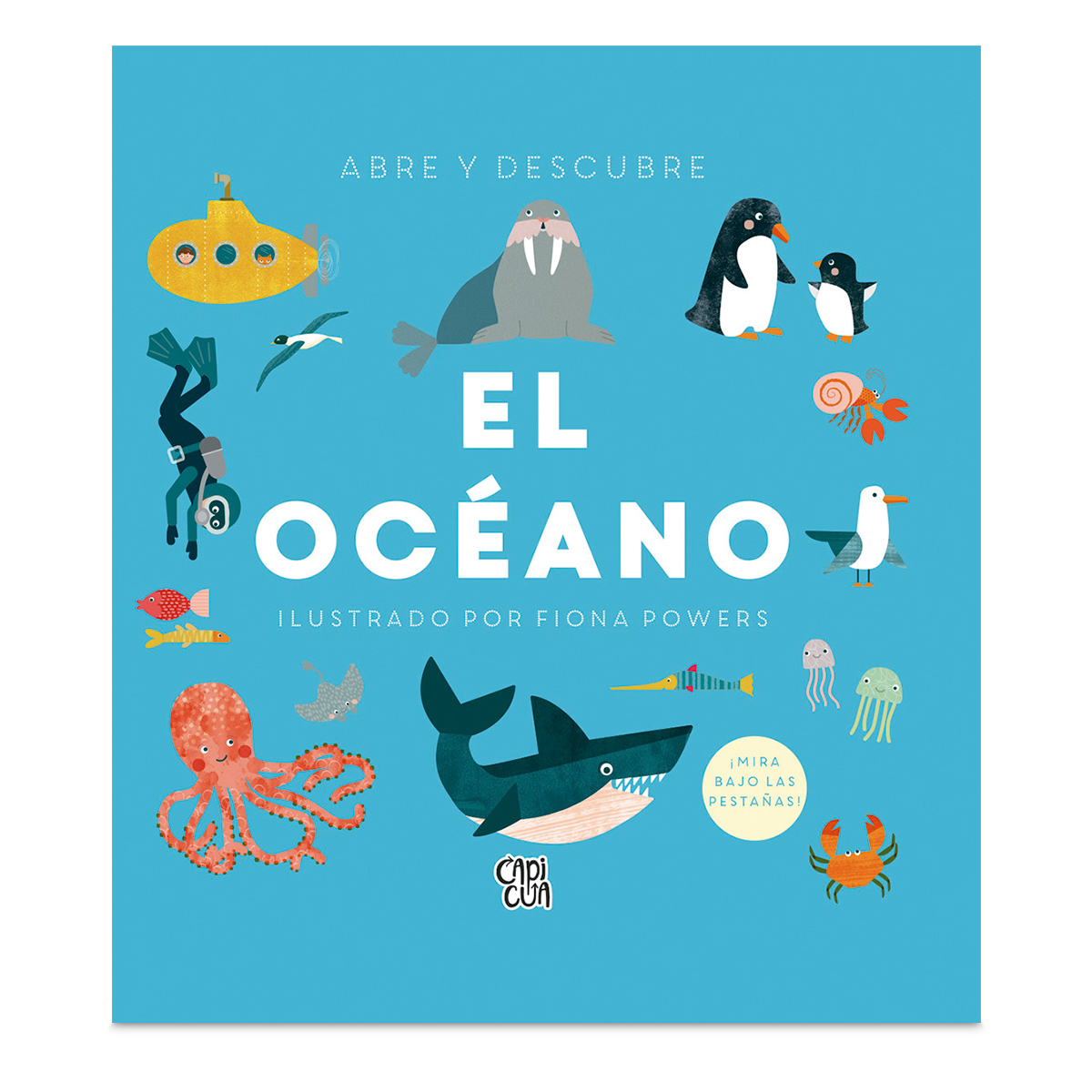 Libro Infantil VYR Editoras Abre y Descubre El Océano