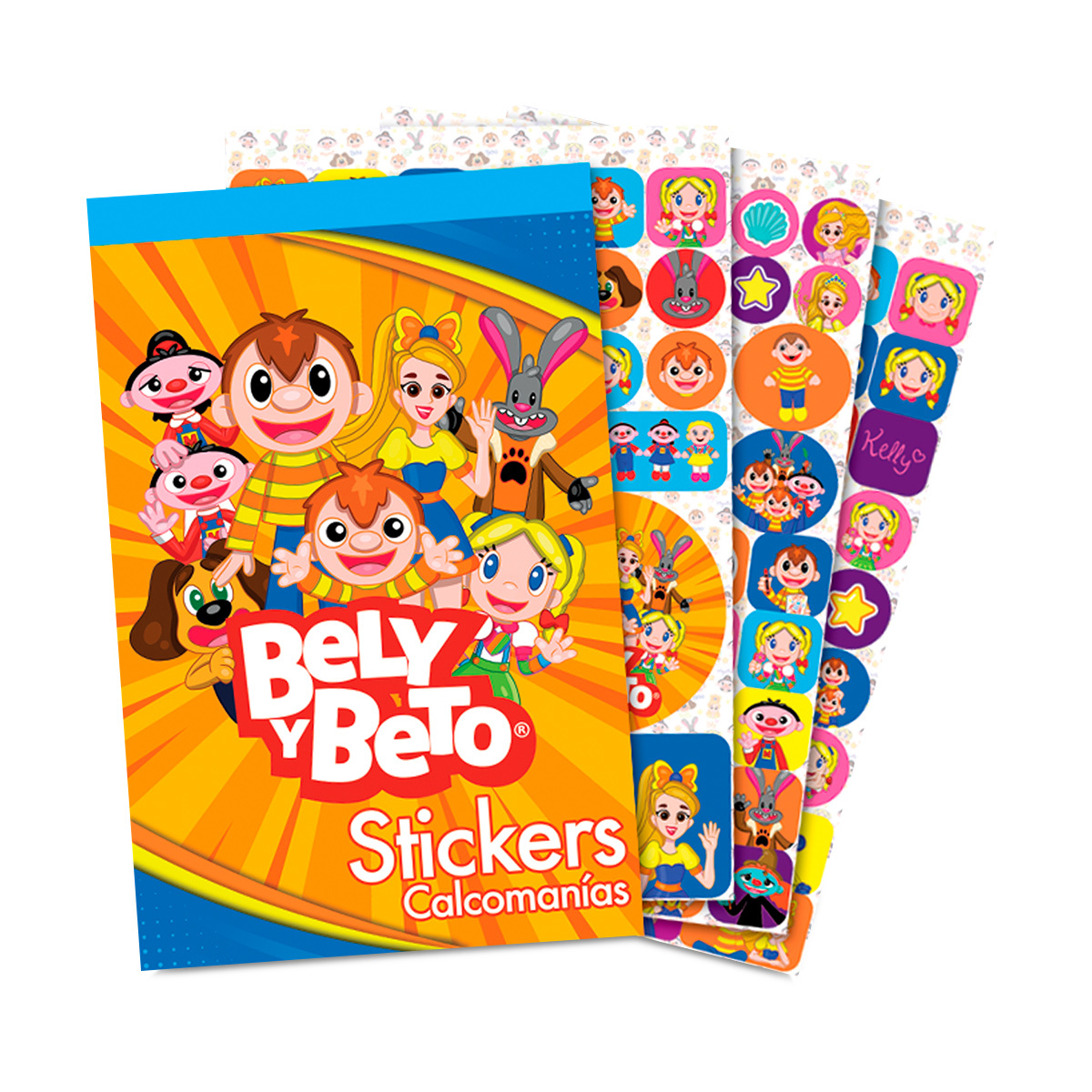 Block de Stickers Granmark Bely y Beto 6 hojas