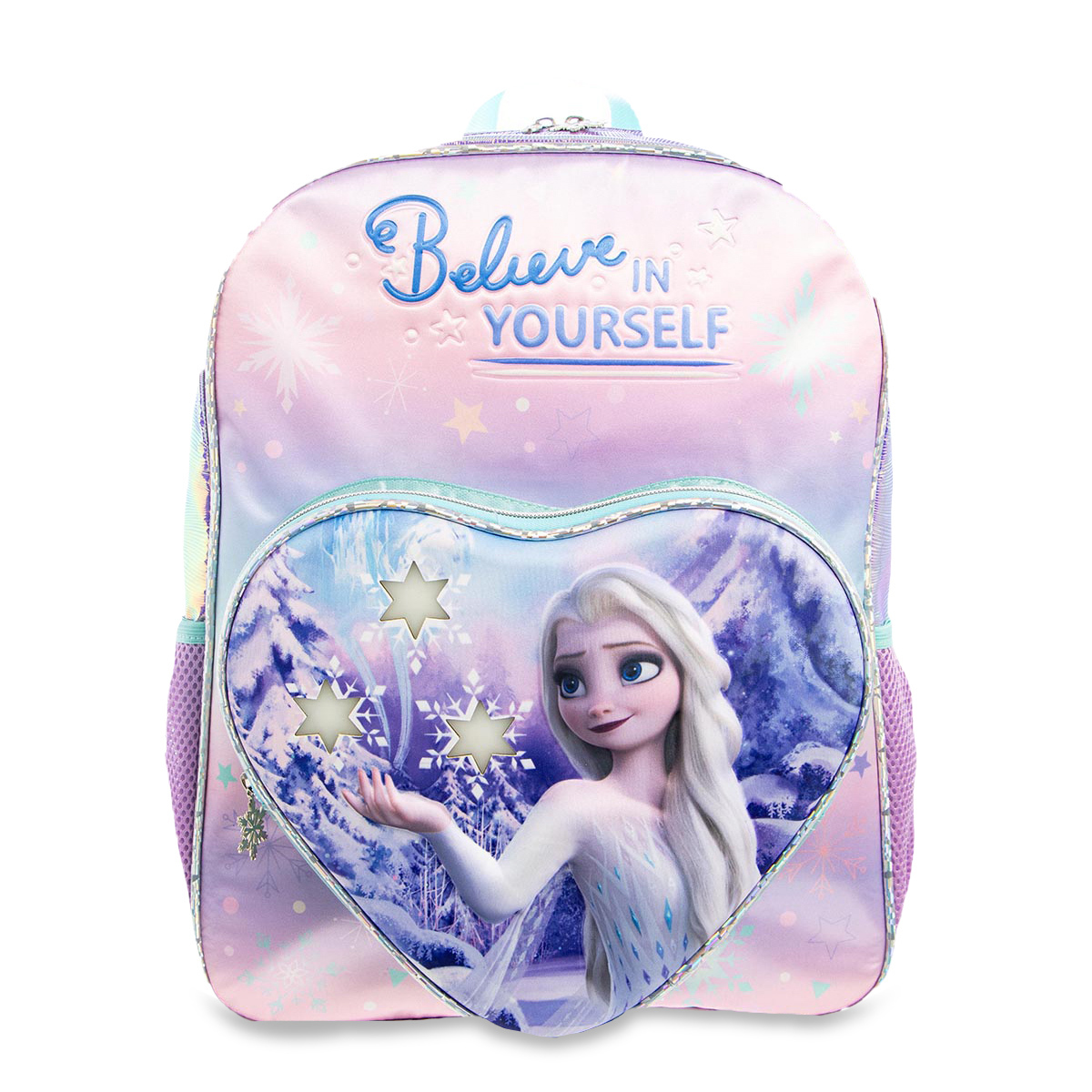 Mochila Escolar Ruz Frozen Panel Iluminado Grande