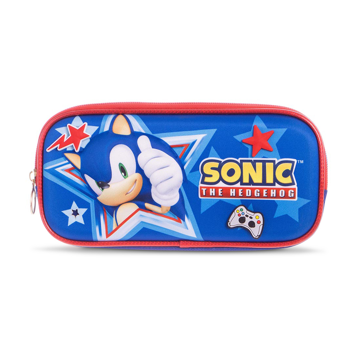 Lapicera Escolar Ruz Sonic 3D con Charms