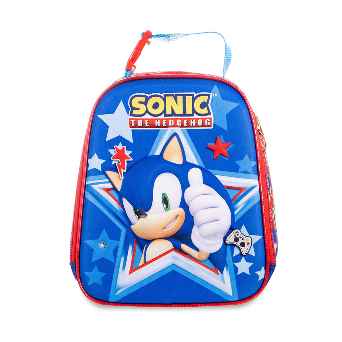 Lonchera Escolar Ruz Sonic 3D Azul