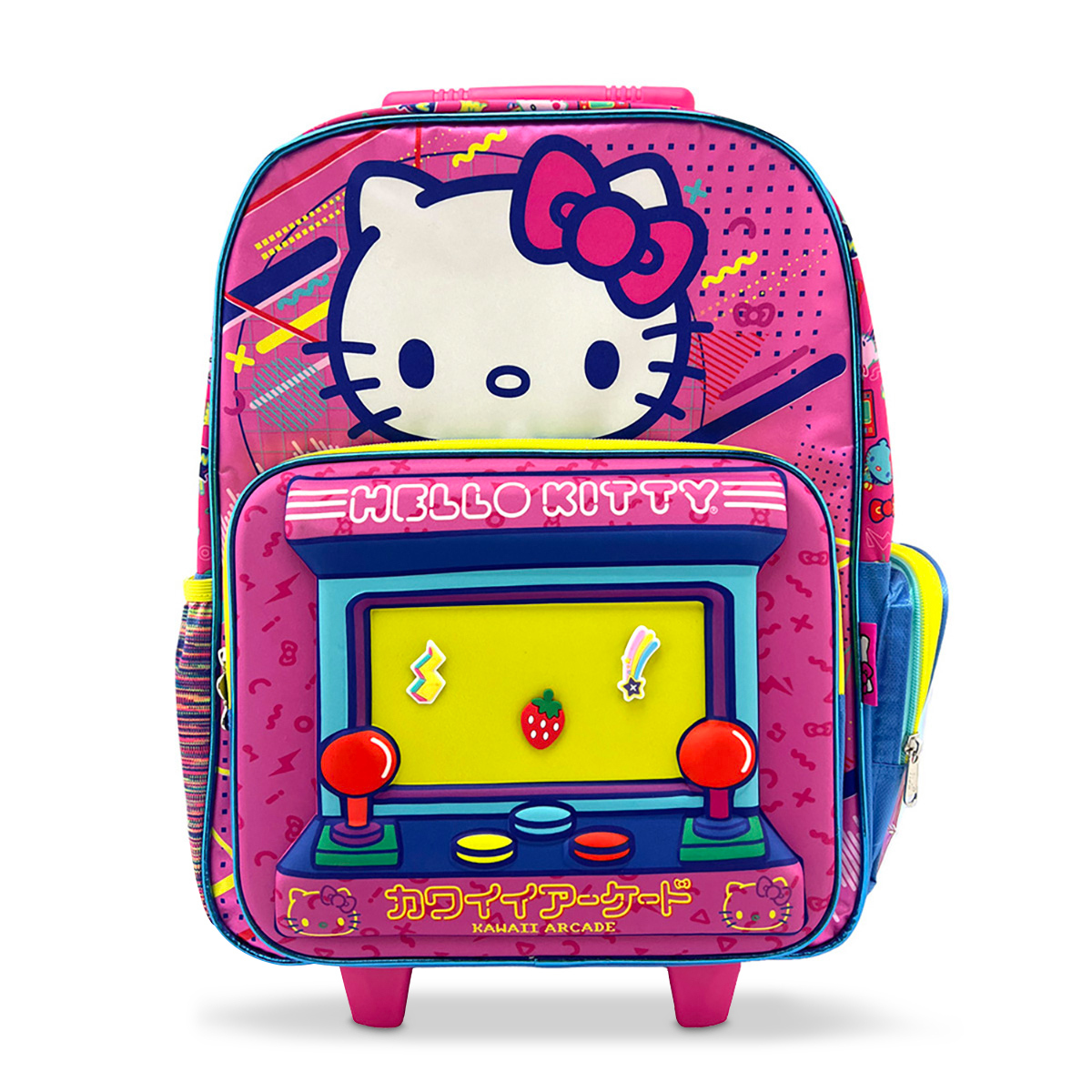 Mochila Escolar con Ruedas Ruz Hello Kitty 3D