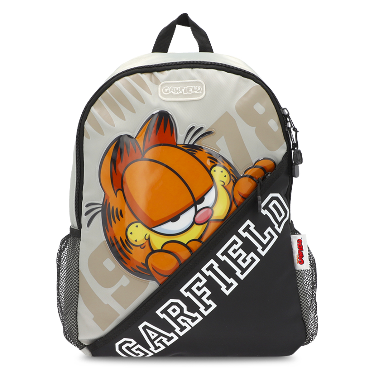 Mochila Escolar Yadatex Garfield Gris