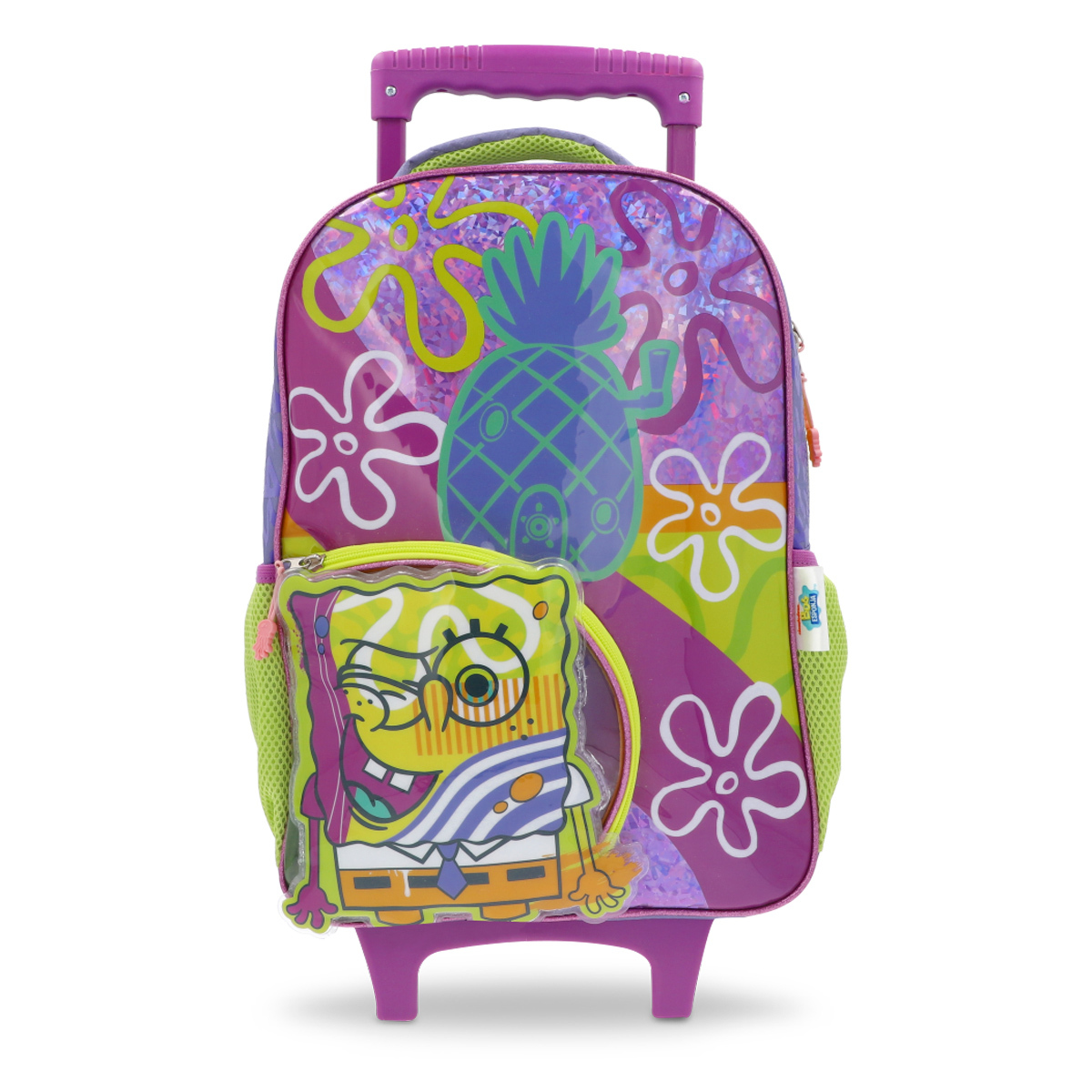 Mochila con Ruedas Yadatex Bob Esponja Amarillo 