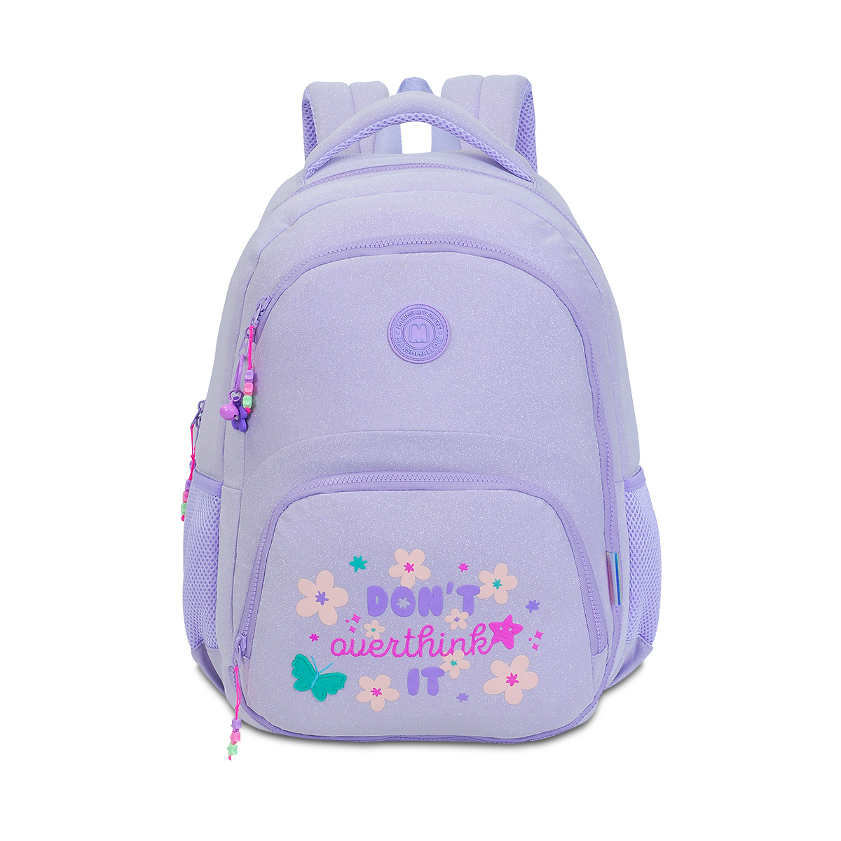 Mochila Escolar Marshmallow Springtime Purple Morado