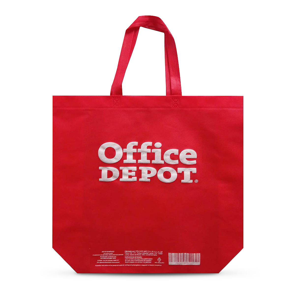 Bolsa Reusable OfficeDepot Grande 16 x 48 x 38 cm Rojo