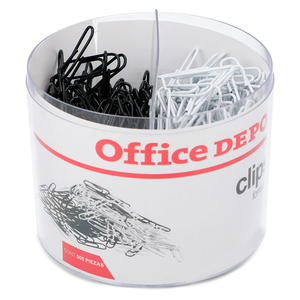 Despachador de Clips Office Depot Negro | Office Depot Mexico