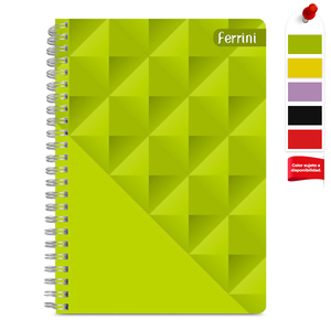 Cuaderno Profesional Unicolor Ferrini Raya 150 hojas