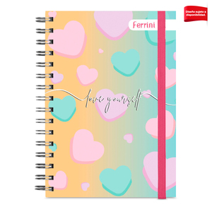 Cuaderno Forma Francesa Ferrini Multipro Raya Cosido 120 hojas