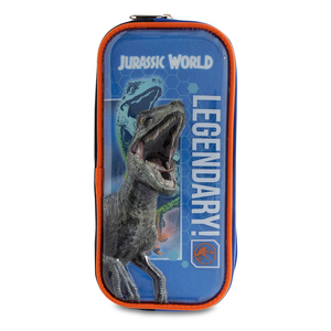 Lapicera Escolar Ruz Jurassic World Azul
