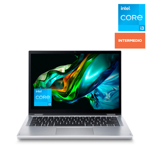 Laptop Acer Aspire 3 Spin Intel Core i3 15.6 pulg. 512gb SSD 8gb RAM Plata