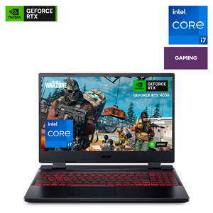 Laptop Gamer Acer Nitro 5 AN515-58-73M4 GeForce RTX 4050 Intel Core i7 15.6 pulg. 512gb SSD 16gb RAM