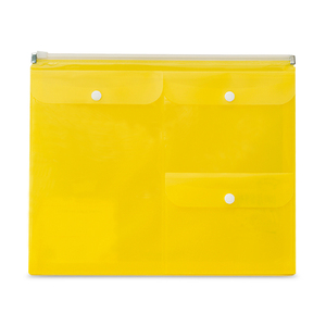 Sobre para Archivo con Cierre Carta Office Depot Plástico Amarillo
