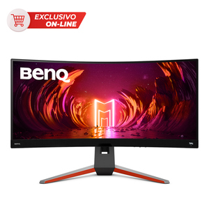 Monitor Gamer Curvo BenQ Mobiuz EX3410R 34 pulg. Led Ultra Wide Quad HD AMD FreeSync Premium Pro