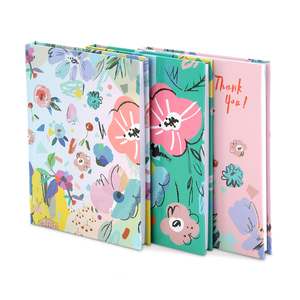 Cuadernos de Bolsillo Ticher Floral Raya 60 hojas