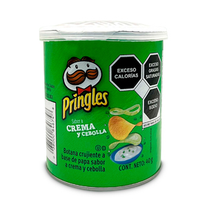 Papas Pringles Crema y Cebolla 40 gr