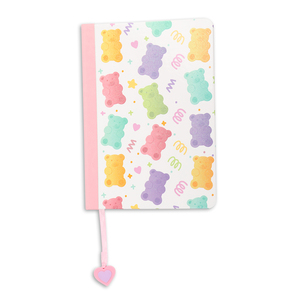 Cuaderno Esquela Ticher Gummy Bear Ositos Multicolor Raya 80 hojas