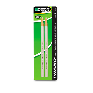 Marcadores de Cera Dixon Phano Blanco 2 piezas