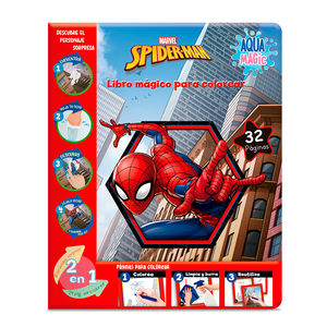 Libro Mágico Upak Spider Poderes 32 páginas 