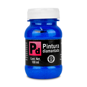 Pintura Acrílica Politec Diamantada Azul 100 ml