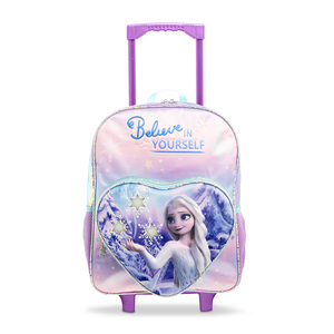 Mochila Escolar con Ruedas Ruz Frozen 3D con Luz