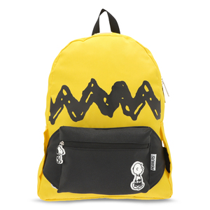 Mochila Escolar Yadatex Peanuts Amarillo 