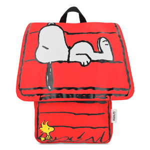 Mochila Escolar Yadatex Casa de Snoopy Rojo