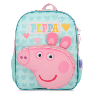 Mochila Escolar Yadatex Peppa Pig Azul