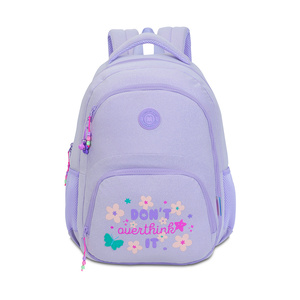 Mochila Escolar Marshmallow Springtime Purple Morado