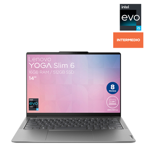 Laptop Lenovo Yoga Slim 6 14IRH8 Intel Core i5 LED 14 pulg. 512gb SSD 16 gb RAM Gris