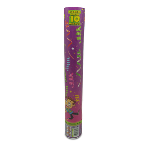 Cañon Lanzador Party Popper Euro Novelty Metálico