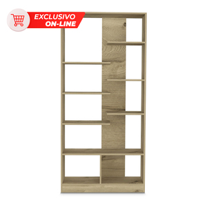 Librero Excelsior Yata MDF 8 entrepaños Duna 