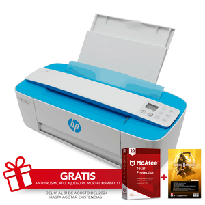 Impresora Multifuncional Hp Deskjet Ink Advantage 3775 / Inyección de tinta / Color / WiFi / USB