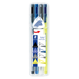 ESTILOGRAFO STAEDTLER PIGMENT (COLORES, 6 PZS.) | Office Depot Mexico