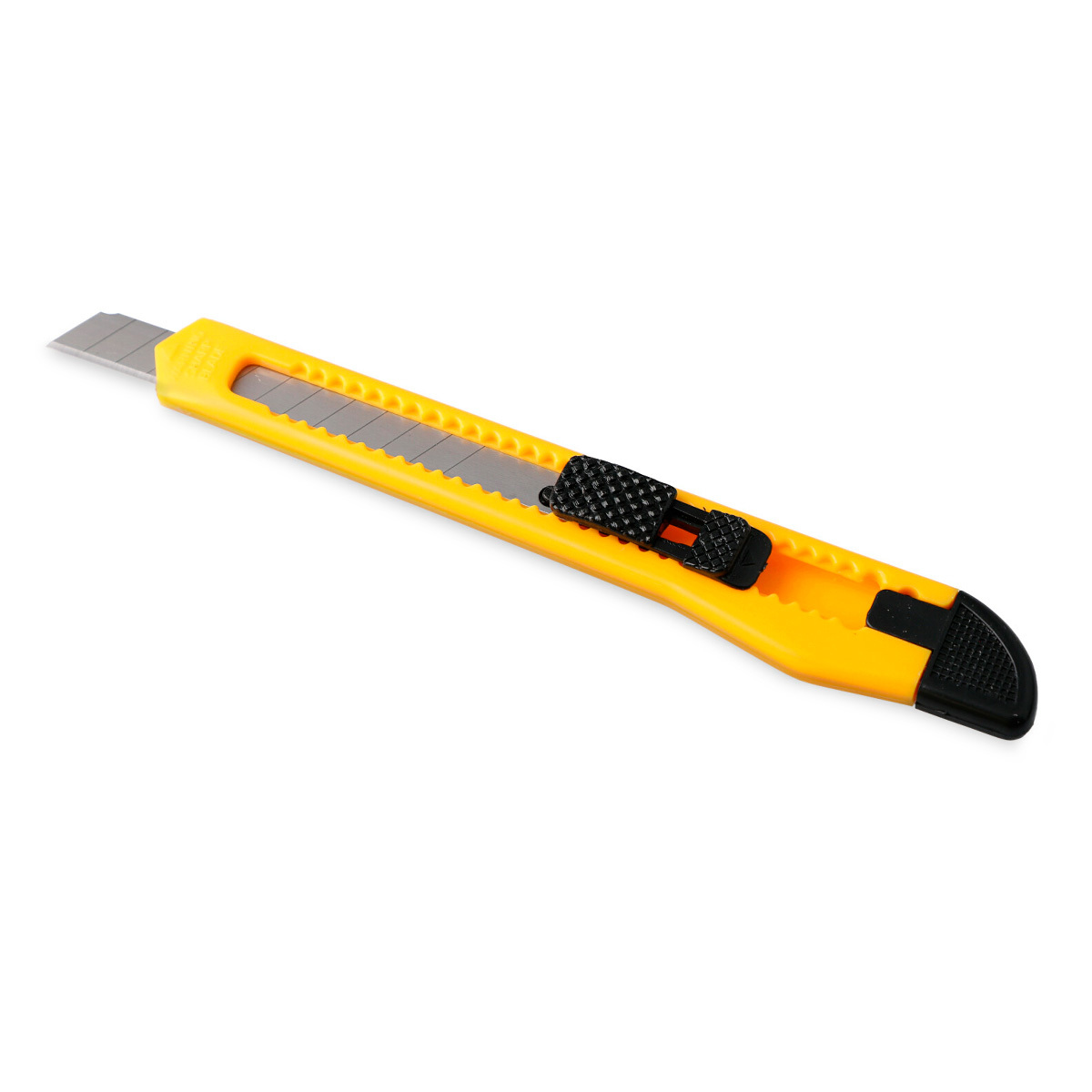 Cutter con Navaja Retráctil de 9 mm Office Depot Plástico Amarillo | Office  Depot Mexico